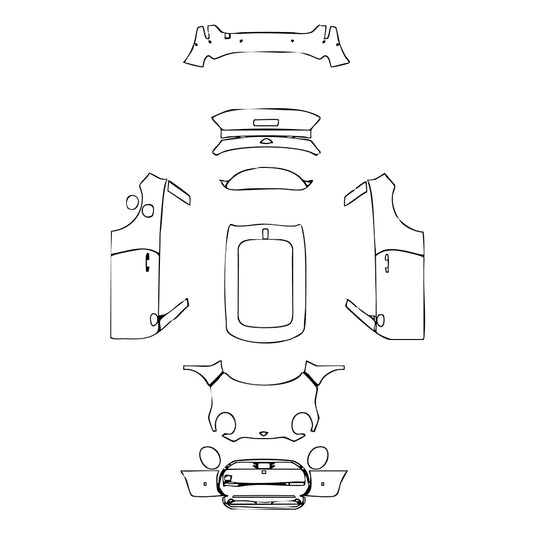 Pre-Cut PPF MINI MINI Hardtop 2 Door Cooper S Base 2024 - PPF-Kits