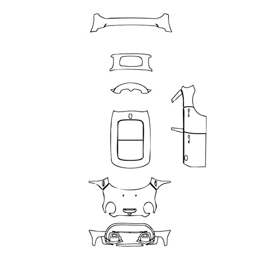 Pre-Cut PPF MINI MINI Hardtop 4 Door Cooper S Sport 2022 - PPF-Kits