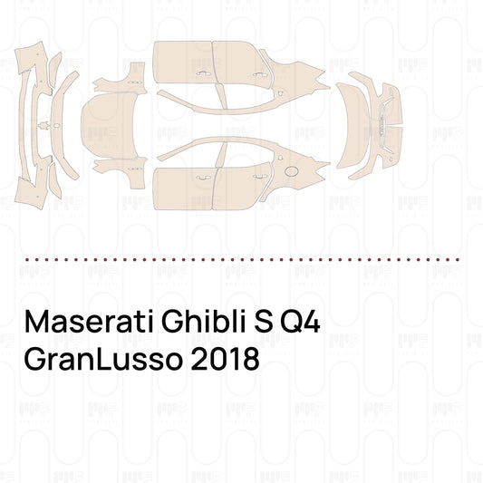 Pre-Cut PPF Maserati Ghibli S Q4 GranLusso 2018