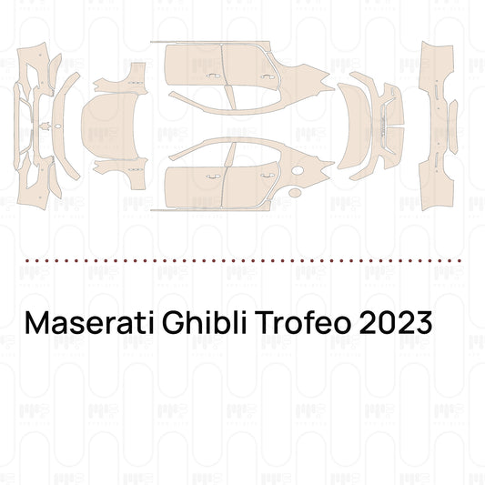 Pre-Cut PPF Maserati Ghibli Trofeo 2023