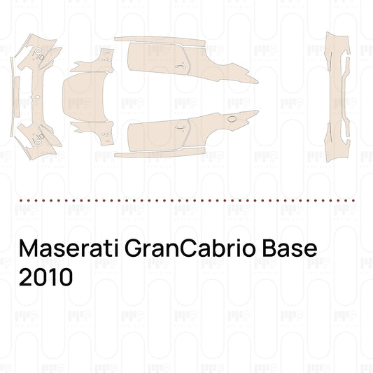 Pre-Cut PPF Maserati GranCabrio Base 2010