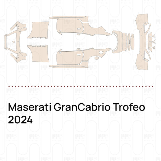 Pre-Cut PPF Maserati GranCabrio Trofeo 2024