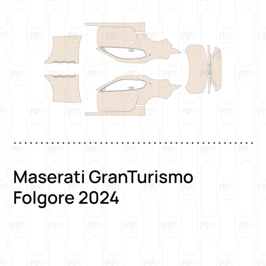 Pre-Cut PPF Maserati GranTurismo Folgore 2024