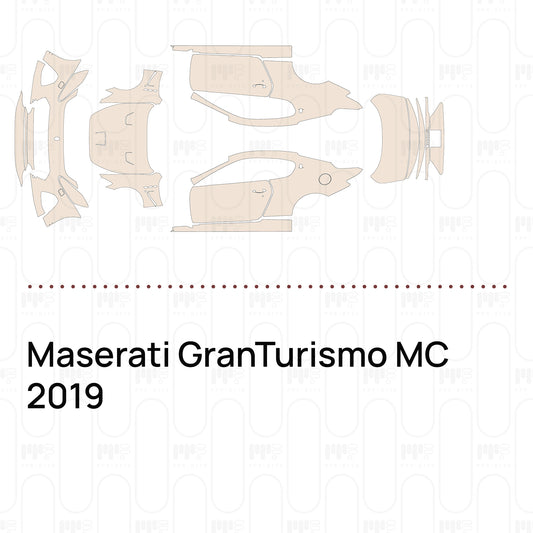 Pre-Cut PPF Maserati GranTurismo MC 2019