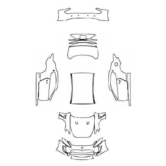 Pre-Cut PPF Maserati GranTurismo MC Stradale 2011 - PPF-Kits