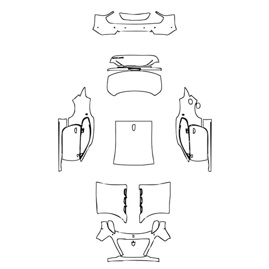 Pre-Cut PPF Maserati GranTurismo Modena 2023 - PPF-Kits