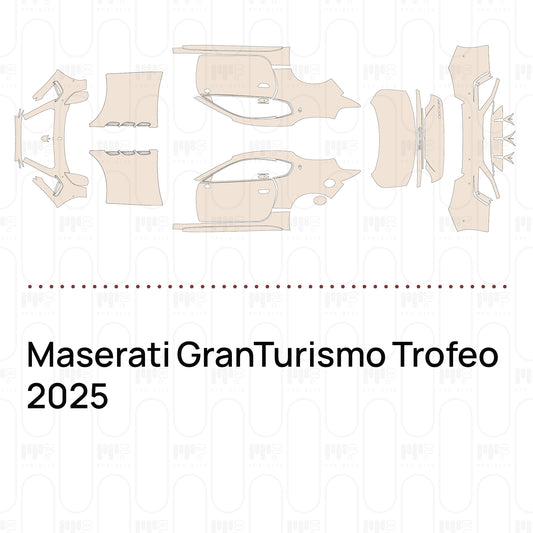 Pre-Cut PPF Maserati GranTurismo Trofeo 2025