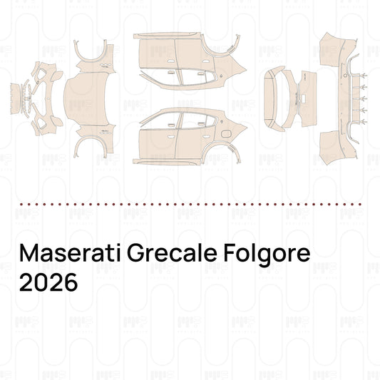 Pre-Cut PPF Maserati Grecale Folgore 2026