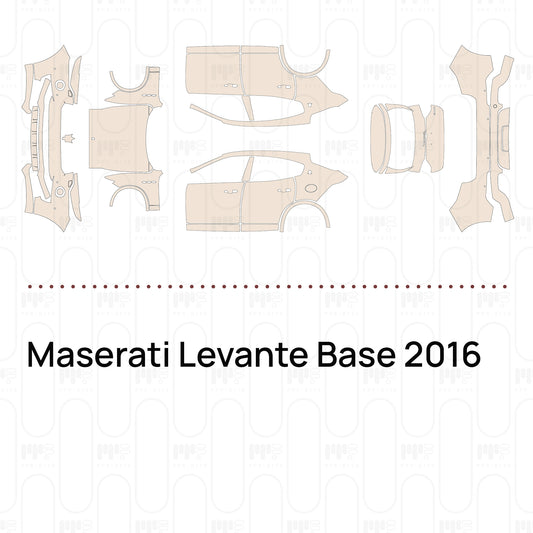 Pre-Cut PPF Maserati Levante Base 2016