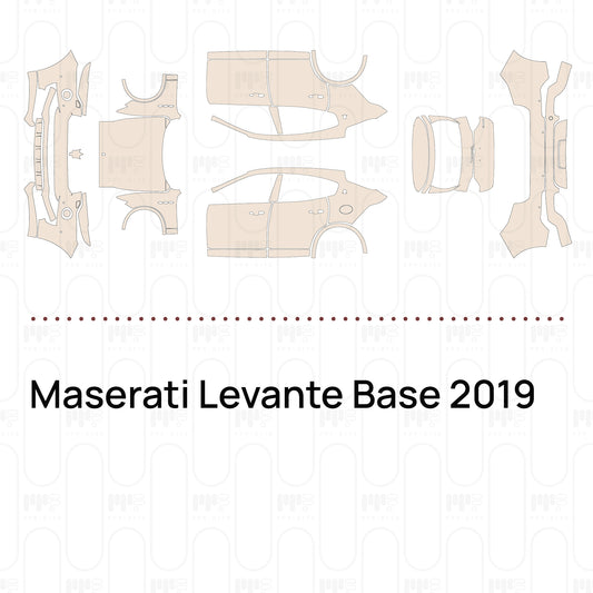 Pre-Cut PPF Maserati Levante Base 2019