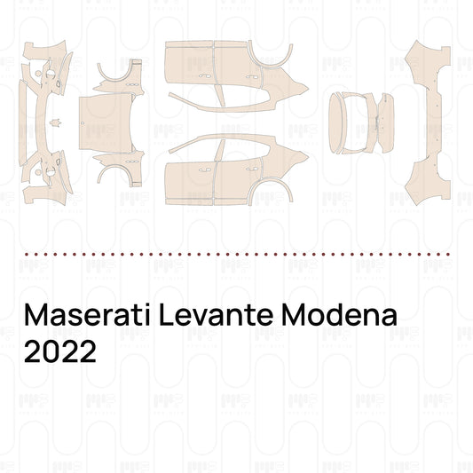 Pre-Cut PPF Maserati Levante Modena 2022