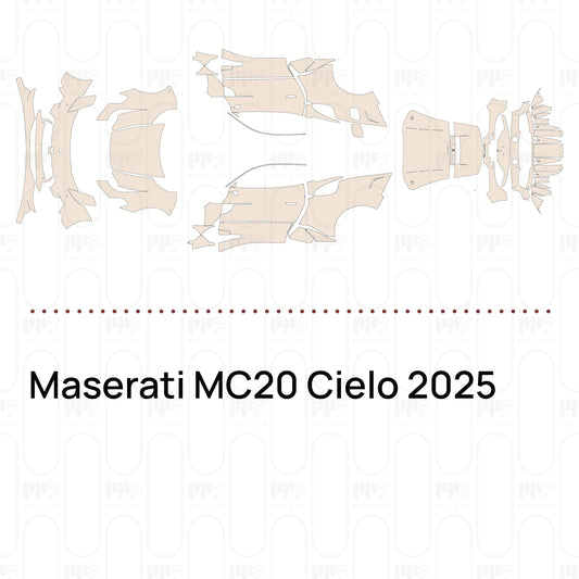 Pre-Cut PPF Maserati MC20 Cielo 2025