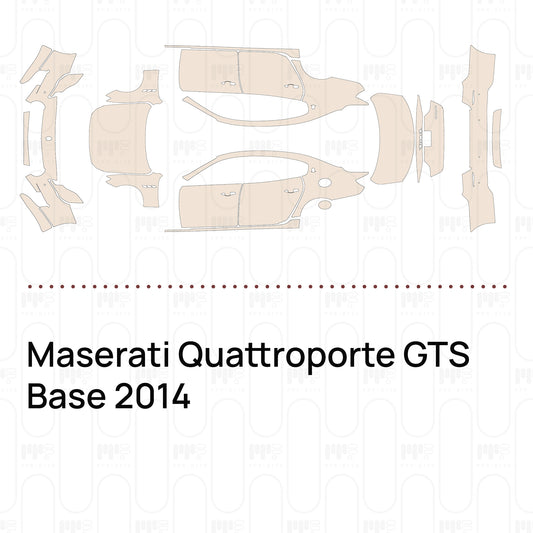 Pre-Cut PPF Maserati Quattroporte GTS Base 2014