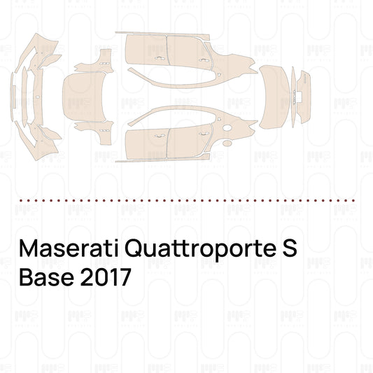 Pre-Cut PPF Maserati Quattroporte S Base 2017