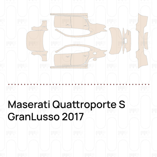 Pre-Cut PPF Maserati Quattroporte S GranLusso 2017