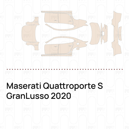 Pre-Cut PPF Maserati Quattroporte S GranLusso 2020