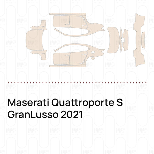 Pre-Cut PPF Maserati Quattroporte S GranLusso 2021