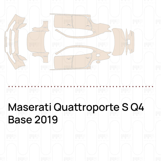 Pre-Cut PPF Maserati Quattroporte S Q4 Base 2019