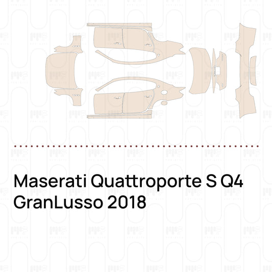 Pre-Cut PPF Maserati Quattroporte S Q4 GranLusso 2018