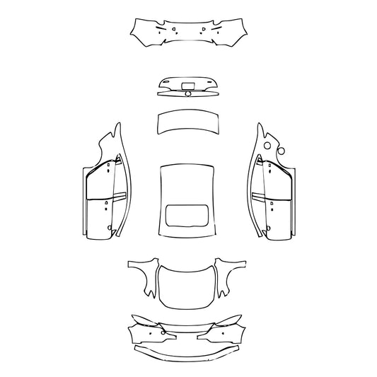 Pre-Cut PPF Mazda Atenza (Mazda 6) Sedan Saloon 2020 - PPF-Kits