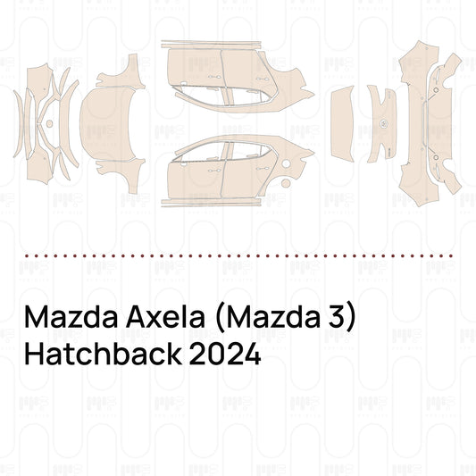Pre-Cut PPF Mazda Axela (Mazda 3) Hatchback 2024
