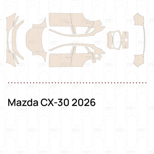 Pre-Cut PPF Mazda CX-30 2026