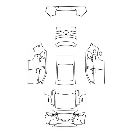 Pre-Cut PPF Mazda CX-60 (EU) Exclusive-Line 2025