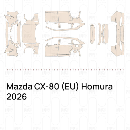 Pre-Cut PPF Mazda CX-80 (EU) Homura 2026