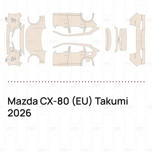 Pre-Cut PPF Mazda CX-80 (EU) Takumi 2026