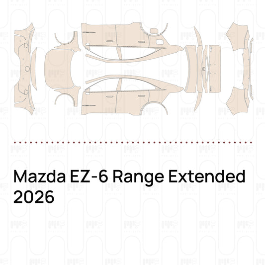 Pre-Cut PPF Mazda EZ-6 Range Extended 2026