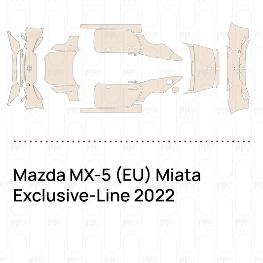 Pre-Cut PPF Mazda MX-5 (EU) Miata Exclusive-Line 2022