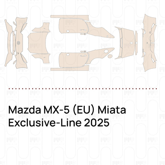 Pre-Cut PPF Mazda MX-5 (EU) Miata Exclusive-Line 2025