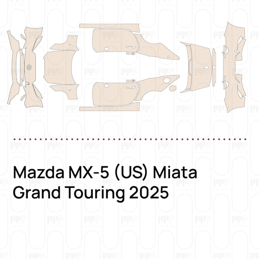 Pre-Cut PPF Mazda MX-5 (US) Miata Grand Touring 2025