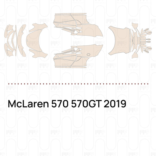Pre-Cut PPF McLaren 570 570GT 2019