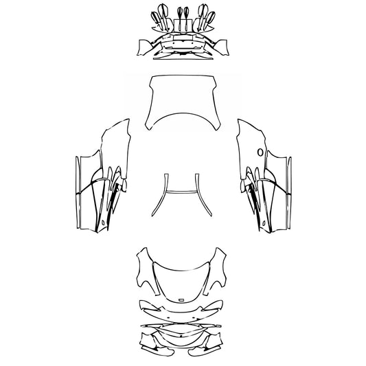 Pre-Cut PPF McLaren 570 570GT 2020 - PPF-Kits