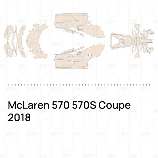 Pre-Cut PPF McLaren 570 570S Coupe 2018