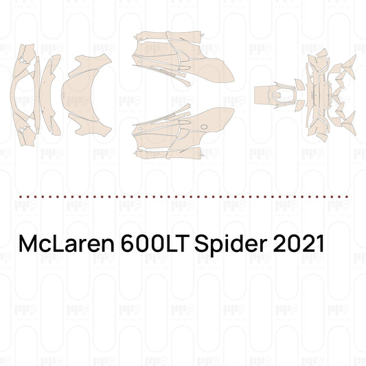 Pre-Cut PPF McLaren 600LT Spider 2021