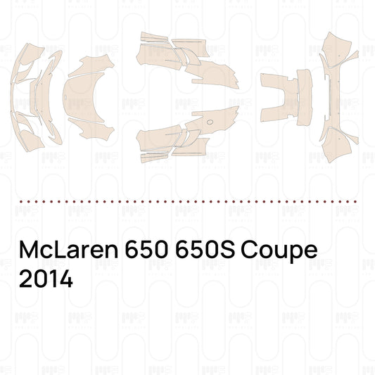 Pre-Cut PPF McLaren 650 650S Coupe 2014