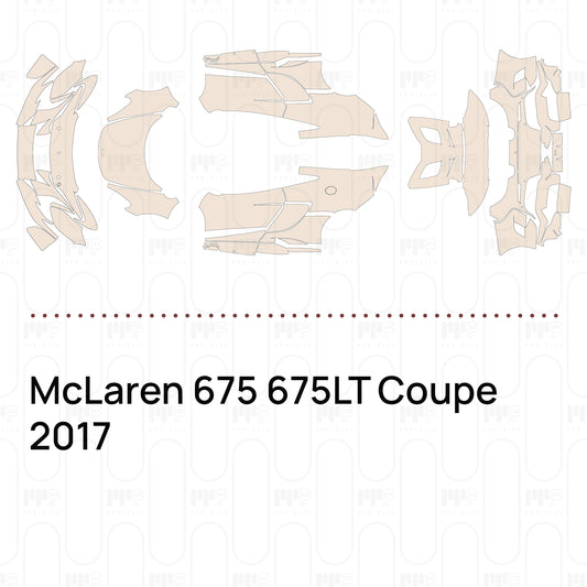 Pre-Cut PPF McLaren 675 675LT Coupe 2017