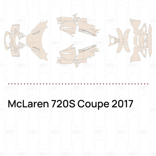 Pre-Cut PPF McLaren 720S Coupe 2017