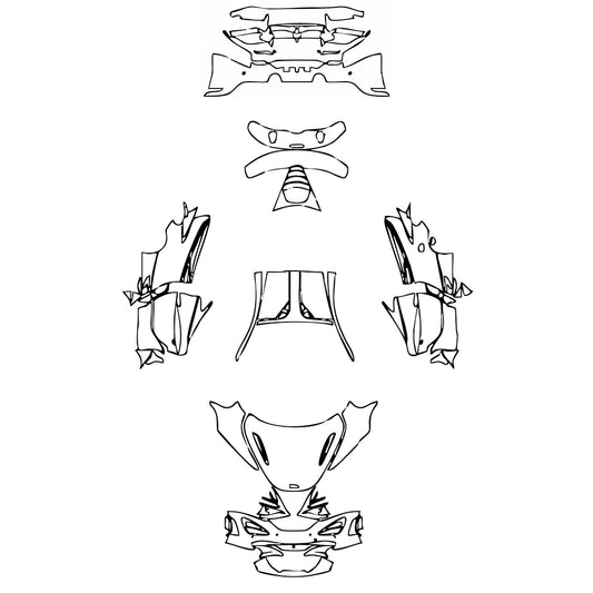 Pre-Cut PPF McLaren 720S Coupe 2021 - PPF-Kits