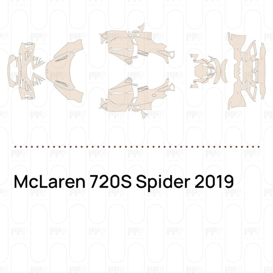 Pre-Cut PPF McLaren 720S Spider 2019