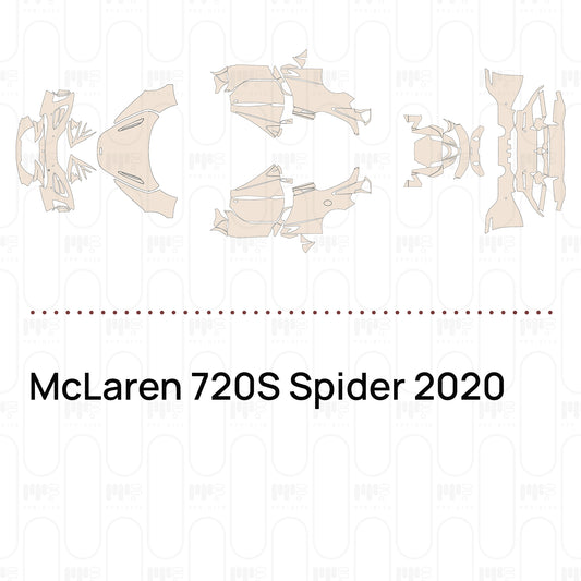 Pre-Cut PPF McLaren 720S Spider 2020