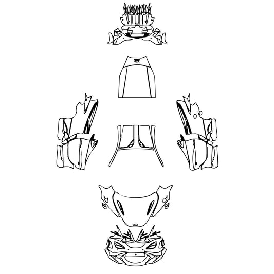 Pre-Cut PPF McLaren 765LT Coupe 2023 - PPF-Kits