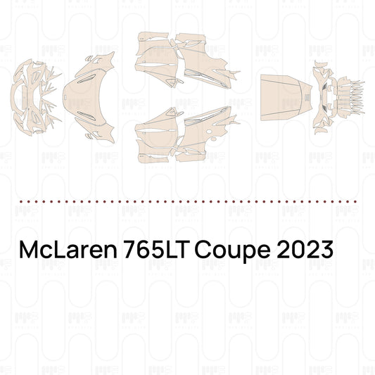 Pre-Cut PPF McLaren 765LT Coupe 2023