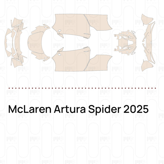 Pre-Cut PPF McLaren Artura Spider 2025