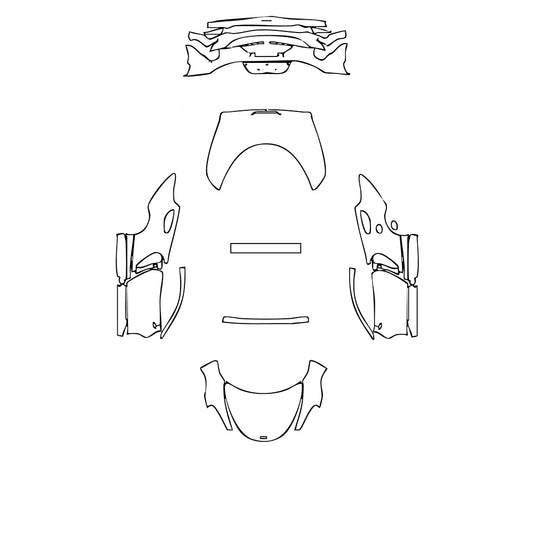 Pre-Cut PPF McLaren GTS 2024 - PPF-Kits