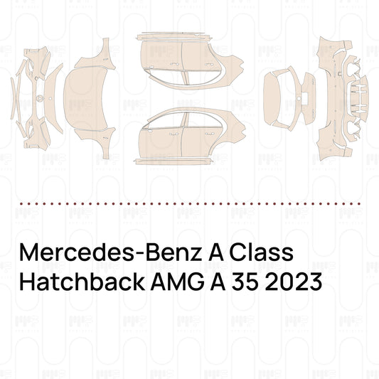 Pre-Cut PPF Mercedes-Benz A Class Hatchback AMG A 35 2023