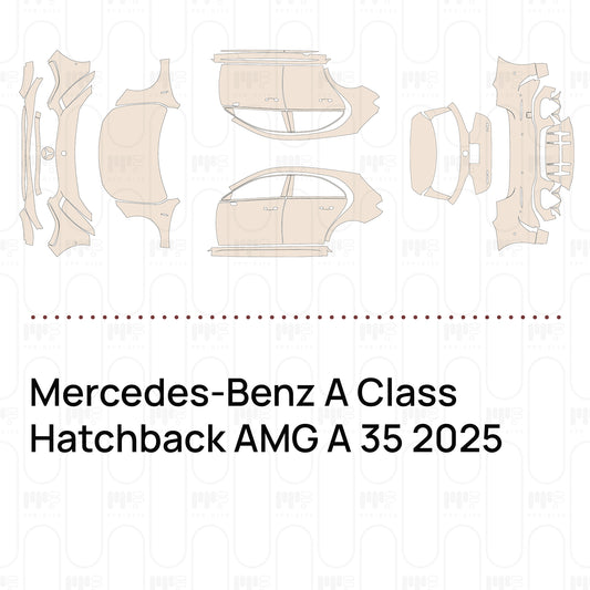 Pre-Cut PPF Mercedes-Benz A Class Hatchback AMG A 35 2025