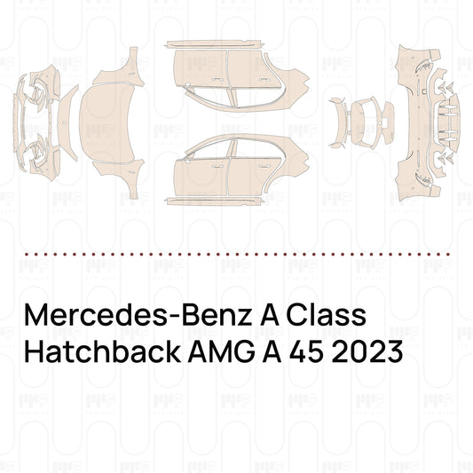 Pre-Cut PPF Mercedes-Benz A Class Hatchback AMG A 45 2023